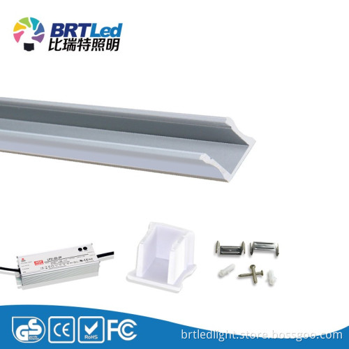 2016 New design 16w 30w 40w 60w 4ft led tube light led hanging tube light,flexible led light bar led linear light